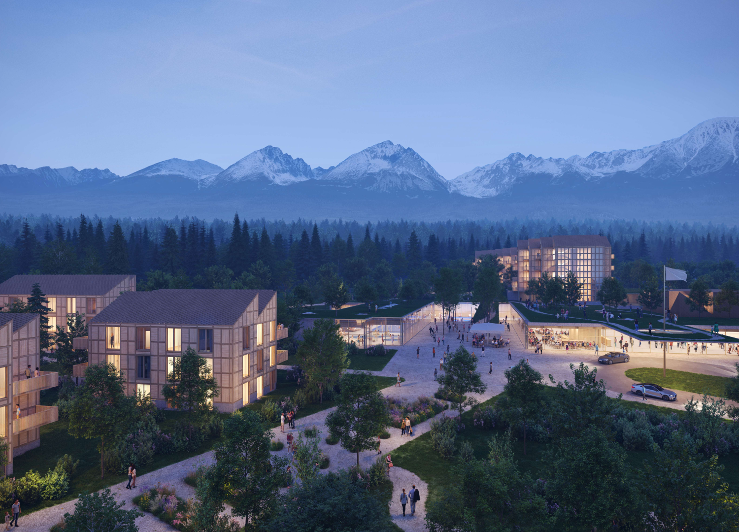 Vizualiz&aacute;cia v&yacute;sledn&yacute; n&aacute;vrh 3.etapa Gerlach Rezort